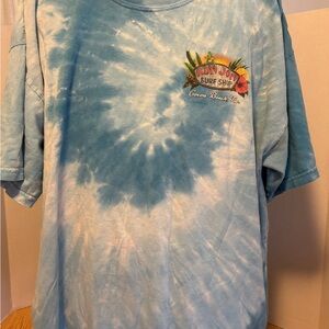 Tie-Dye Blue Short Sleeve Tee